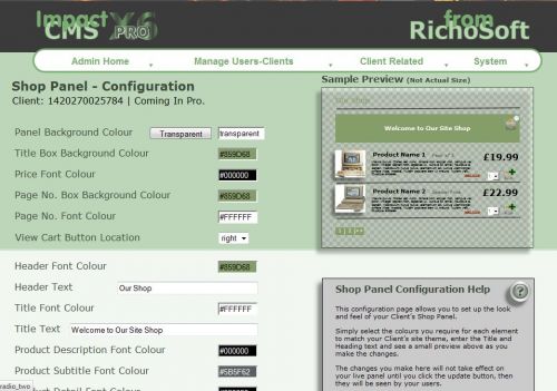 Impact CMS PRO X8 (For Serif WebPlus X8) V4.2