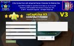 Mobirise 6 Star reCaptcha3 Contact Form Extension