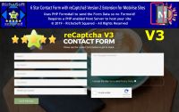 Mobirise 6 Star reCaptcha3 Contact Form Extension