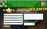 SMTP Mobirise 6 Star reCaptcha2 Contact Form Extension
