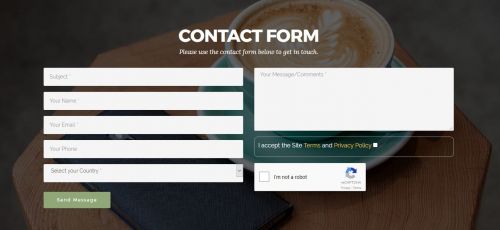 Mobirise XL reCaptcha2 Contact Form Extension